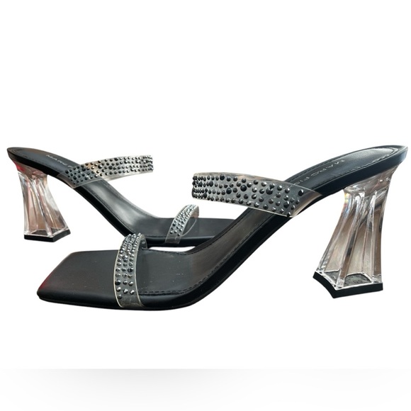 Marc Fisher Anlita Elegant Black Studded Heels - Picture 1 of 4